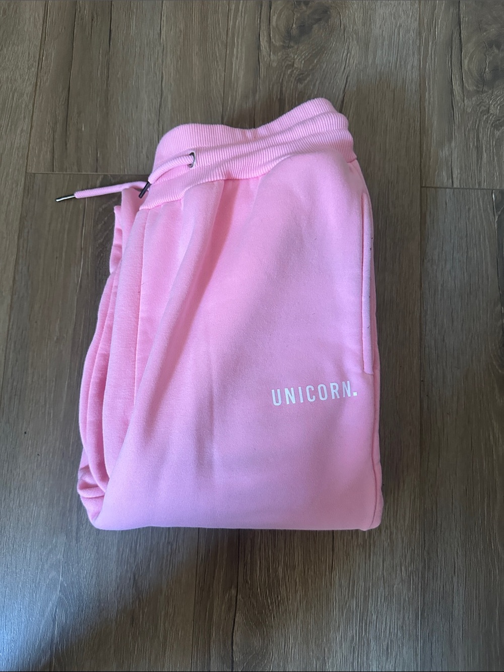 Pink sweatpants